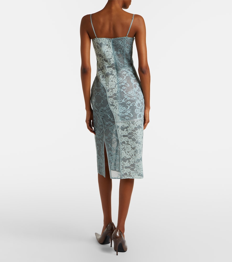  Acne Studios Acne Studios Midikleid Aus Spitze 