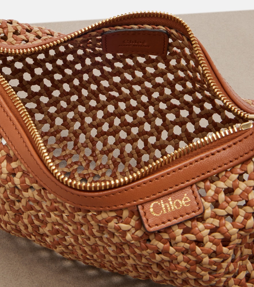  Chloe Chloe Bracelet Small Woven Leather Shoulder Bag 