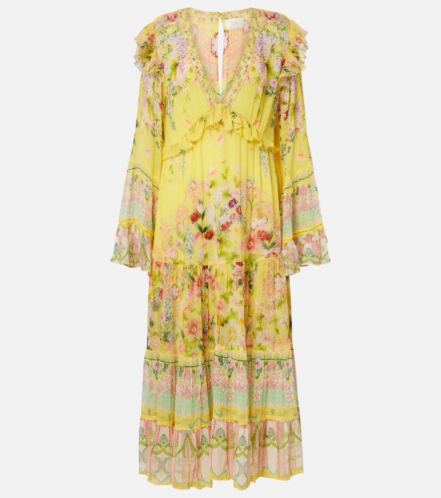 Silk Satin Midi Dress