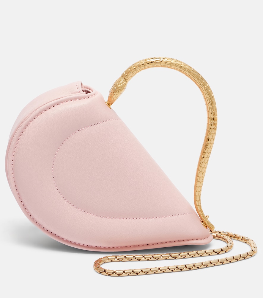 Borsa Serpenti Cuoricino Mini in pelle