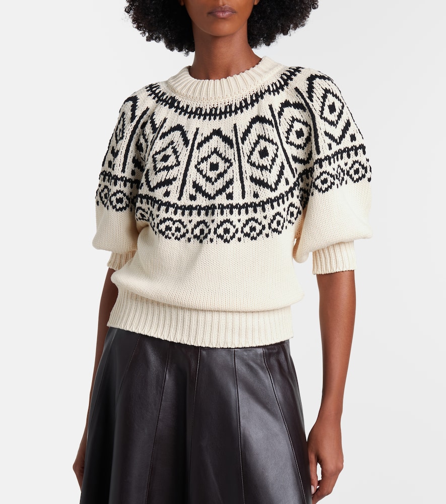 Altuzarra Howard jacquard cotton-blend sweater