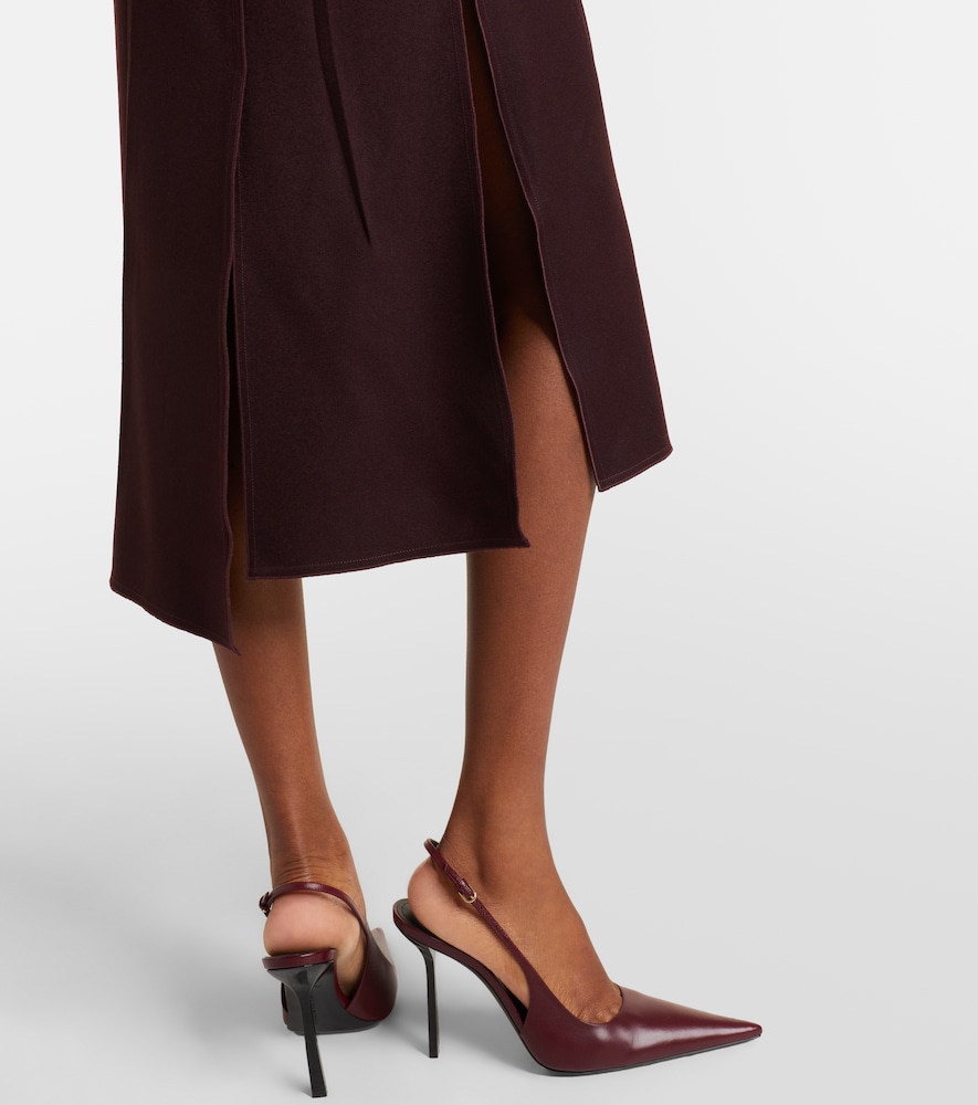 Draped Virgin Midi