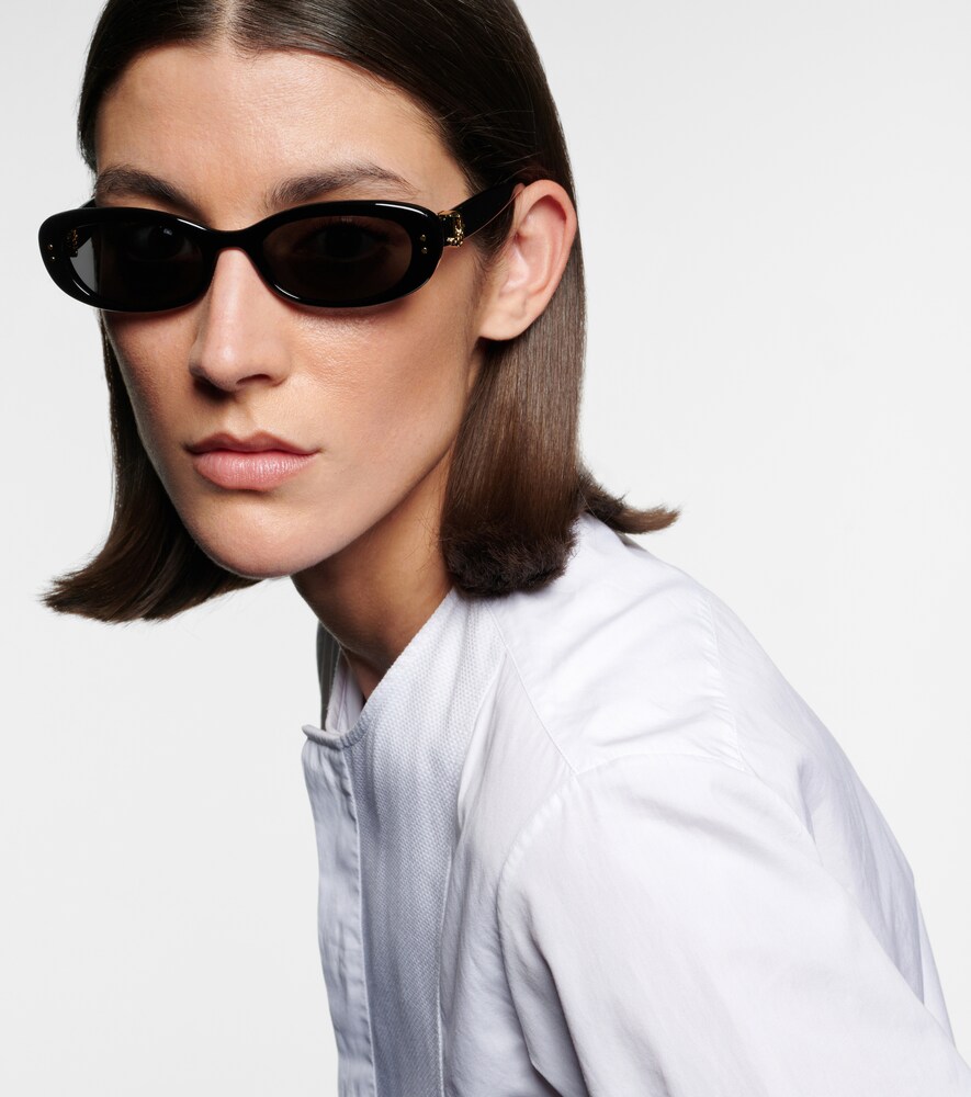  Dior Eyewear Dior Eyewear Dior Oblique B1i Oval Sunglasses 