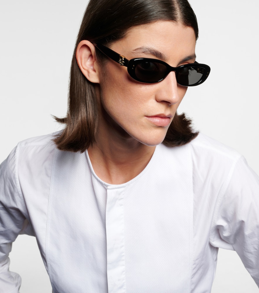  Dior Eyewear Dior Eyewear Dior Oblique B1i Oval Sunglasses 