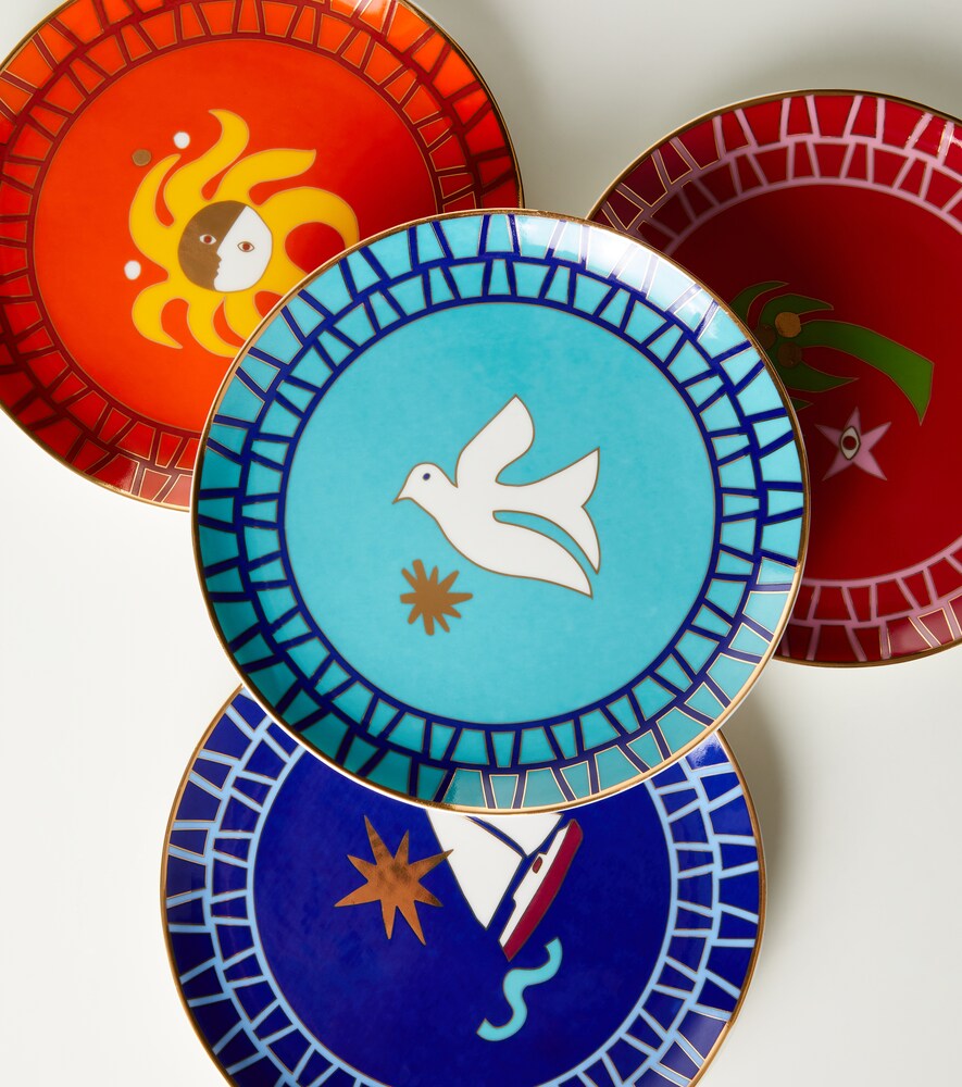  Jonathan Adler Jonathan Adler Set Playa Aus Vier Desserttellern 
