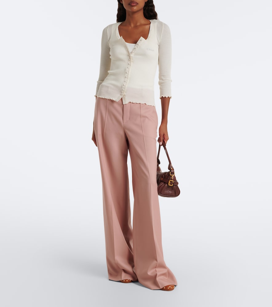Chloé Studded Leather Clogs