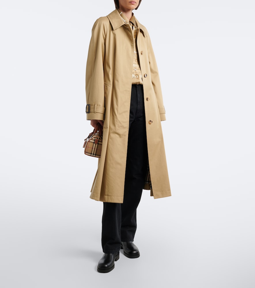 Huntley Burberry Check Ankle Boots
