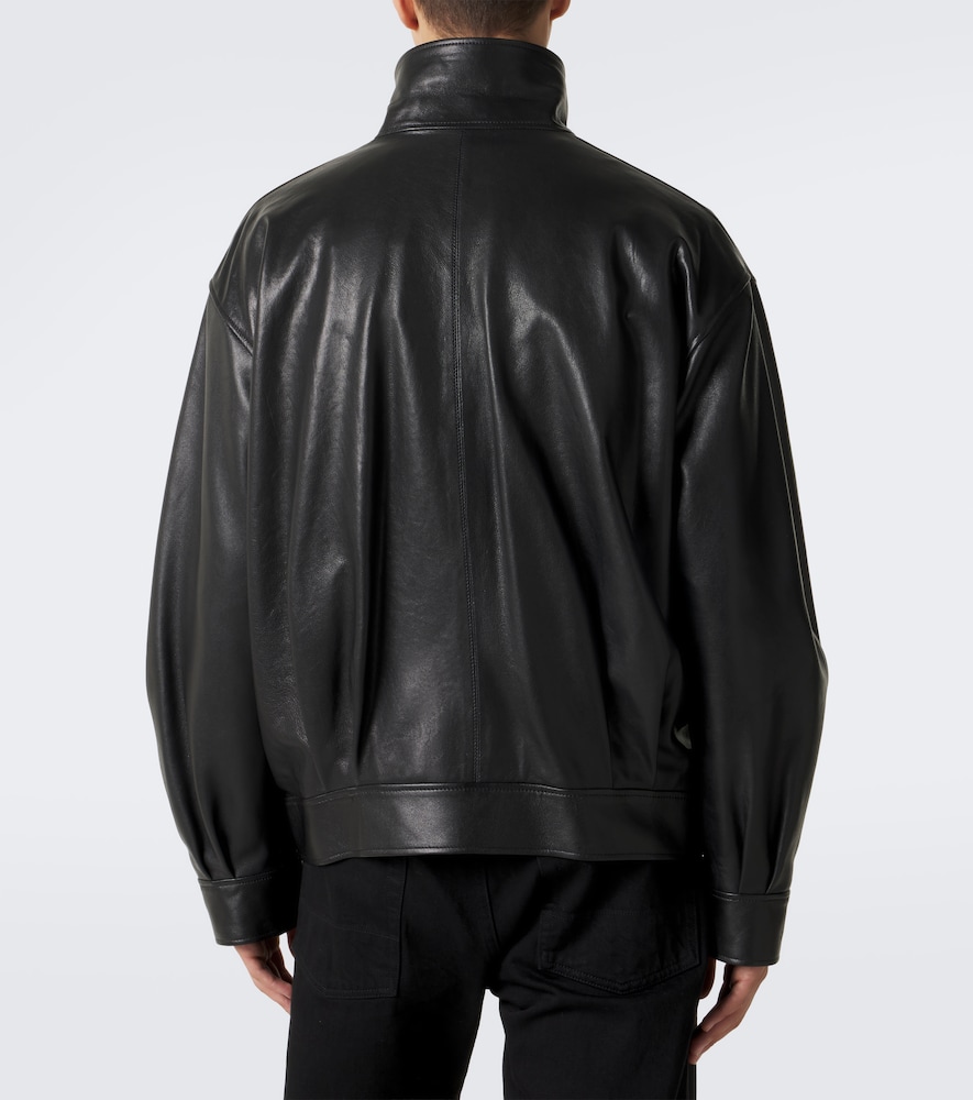 Paulo Leather Blouson Jacket