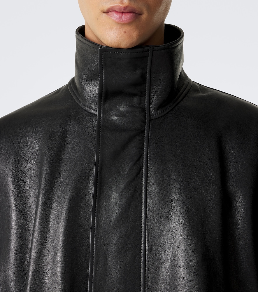 Paulo Leather Blouson Jacket