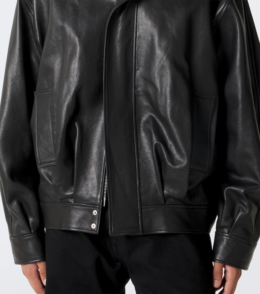 Paulo Leather Blouson Jacket