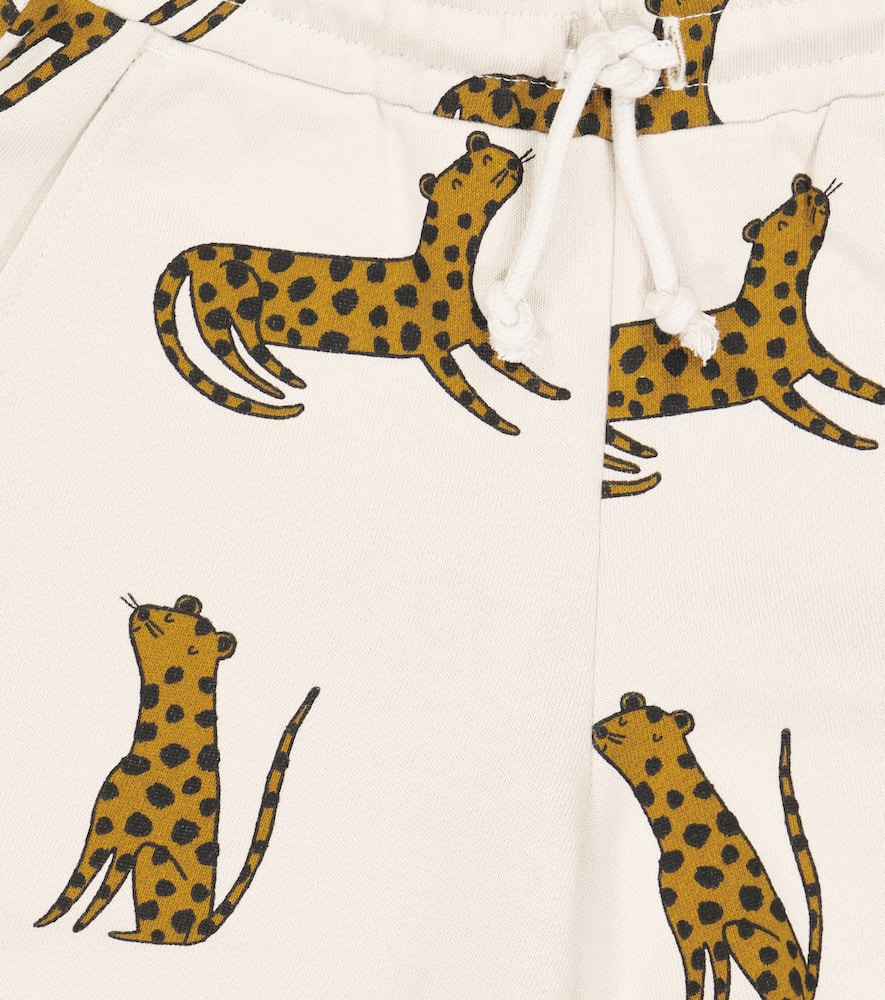 LIEWOOD GRAM PRINTED COTTON SHORTS