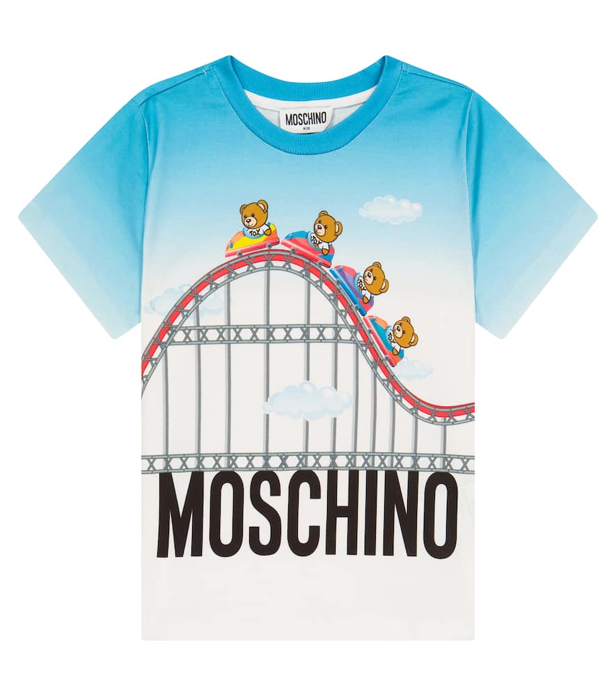 Moschino Kids Printed cotton T-shirt