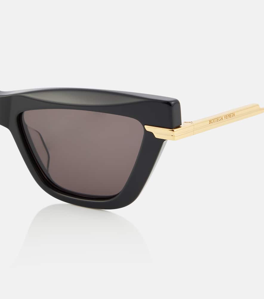 Bottega Veneta Bv1241s Acetate Sunglasses In Black | ModeSens