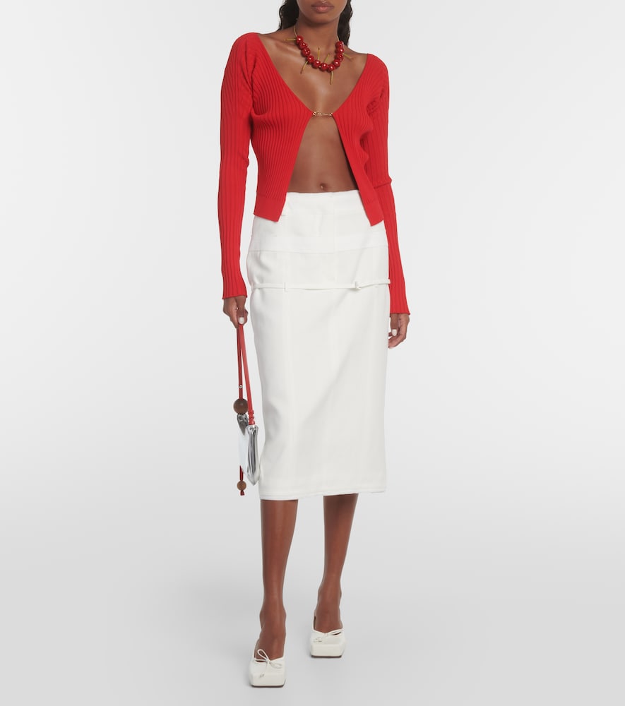 Jacquemus La Maille Pralu Longue cardigan