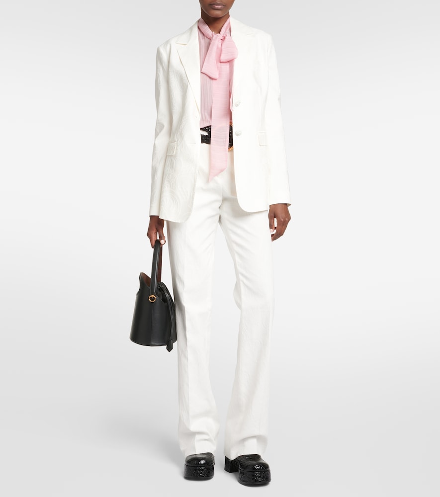 Etro Bow-detail silk blouse
