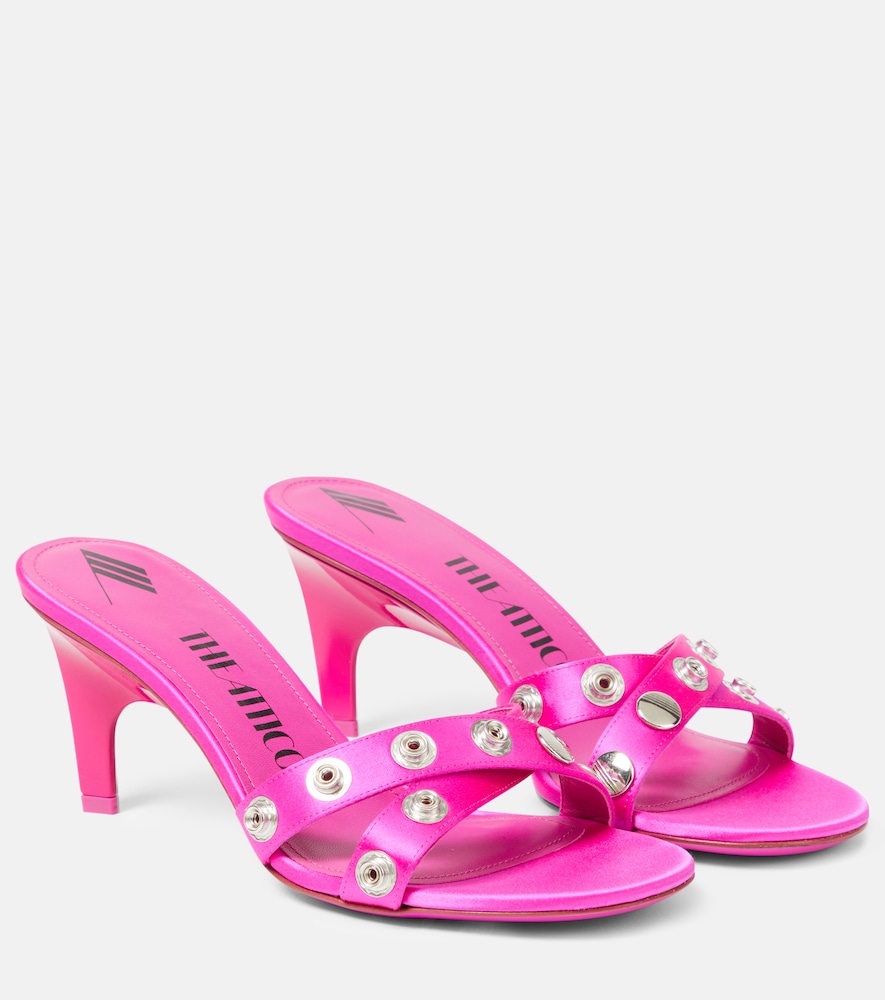 The Attico Sandales Cosmo 60 en satin clous 295 €