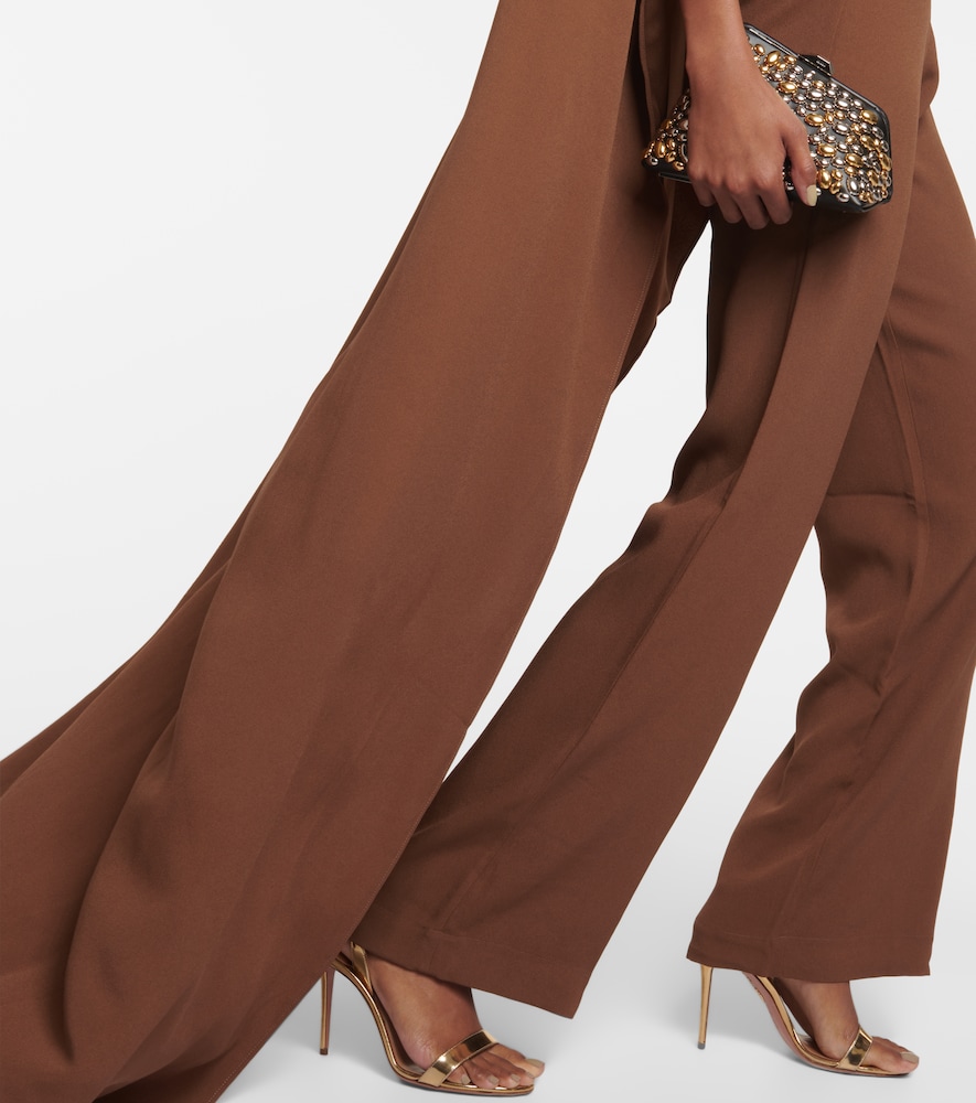  Taller Marmo Taller Marmo Jerry Draped Wide-leg Jumpsuit 
