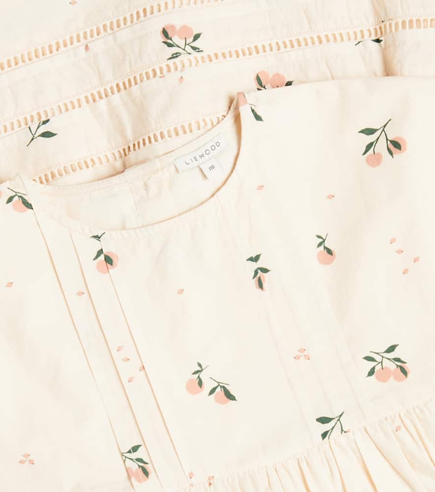 LIEWOOD GUDRUN FLORAL COTTON POPLIN DRESS