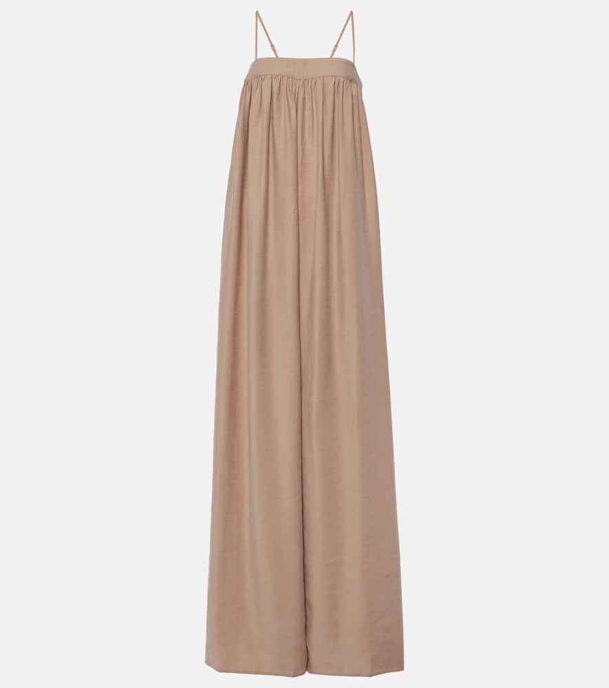 THE FRANKIE SHOP MAUDE GATHERED JUMPSUIT