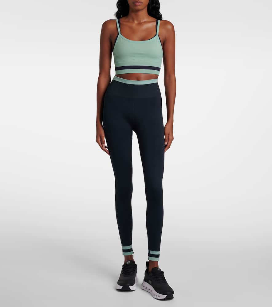 The Upside Form Seamless Midi Legging In Blue