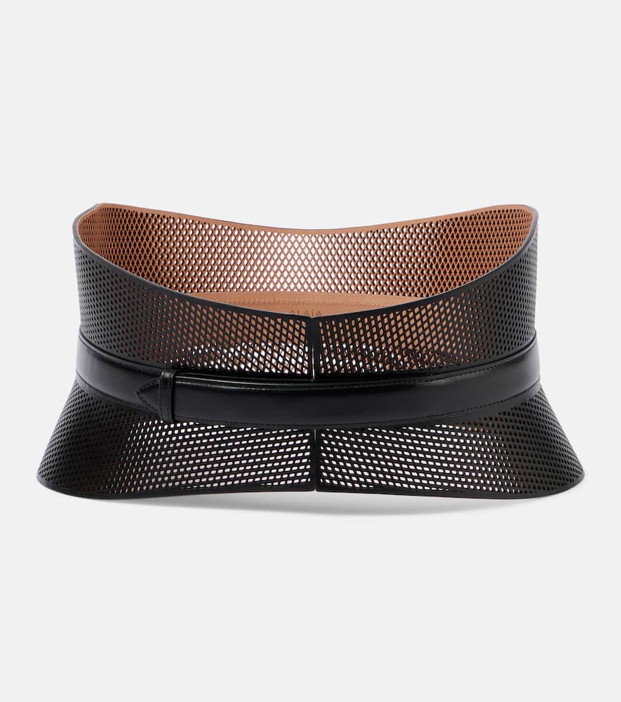 Alaïa Neo Bustier leather belt