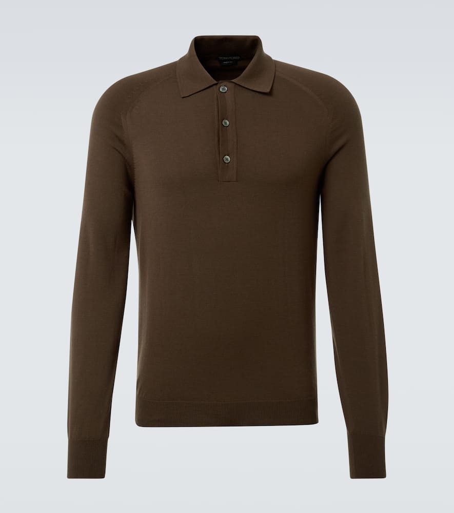 Tom Ford Polopullover Aus Wolle