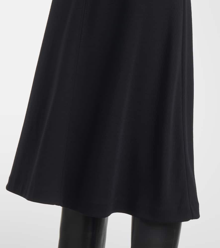 Joseph Wool Jersey Dress In Black