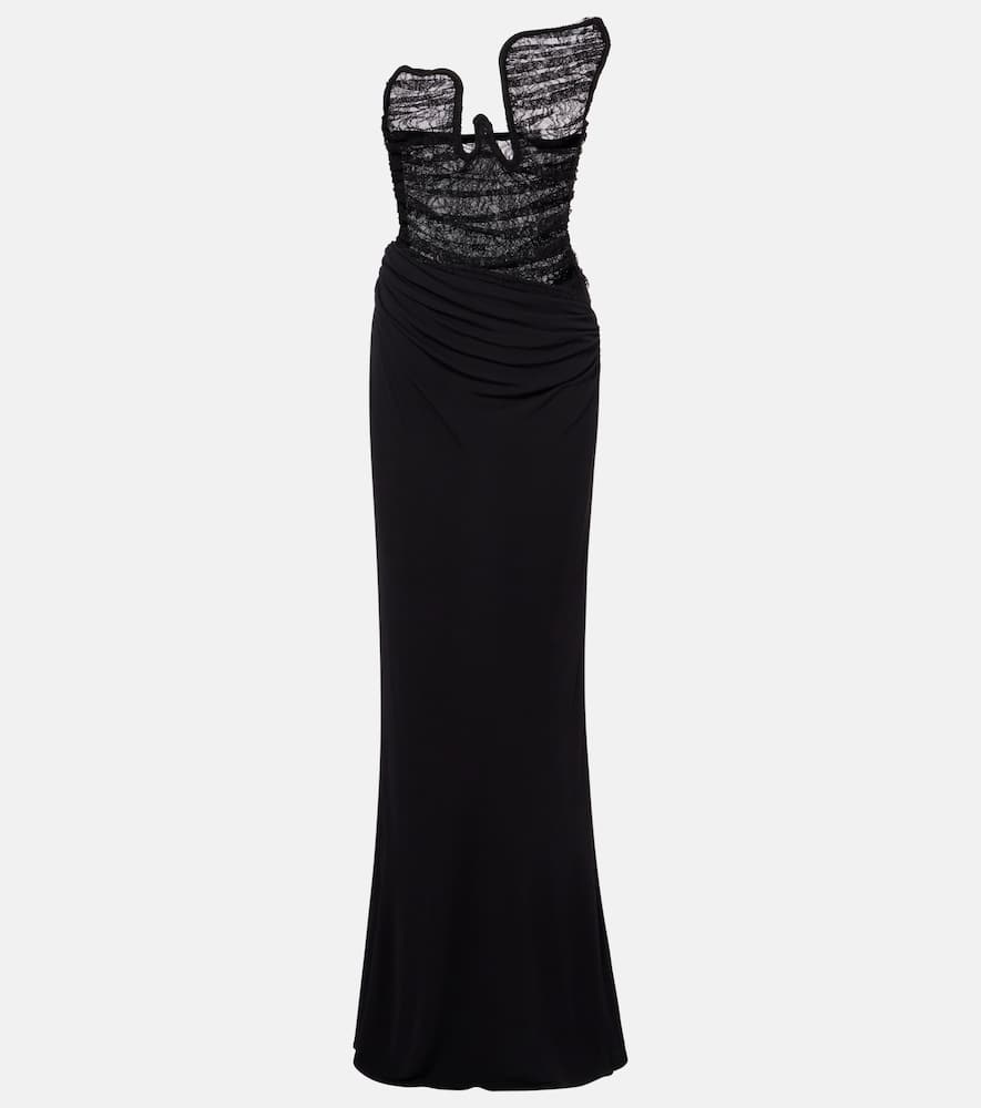 Salacia draped gown