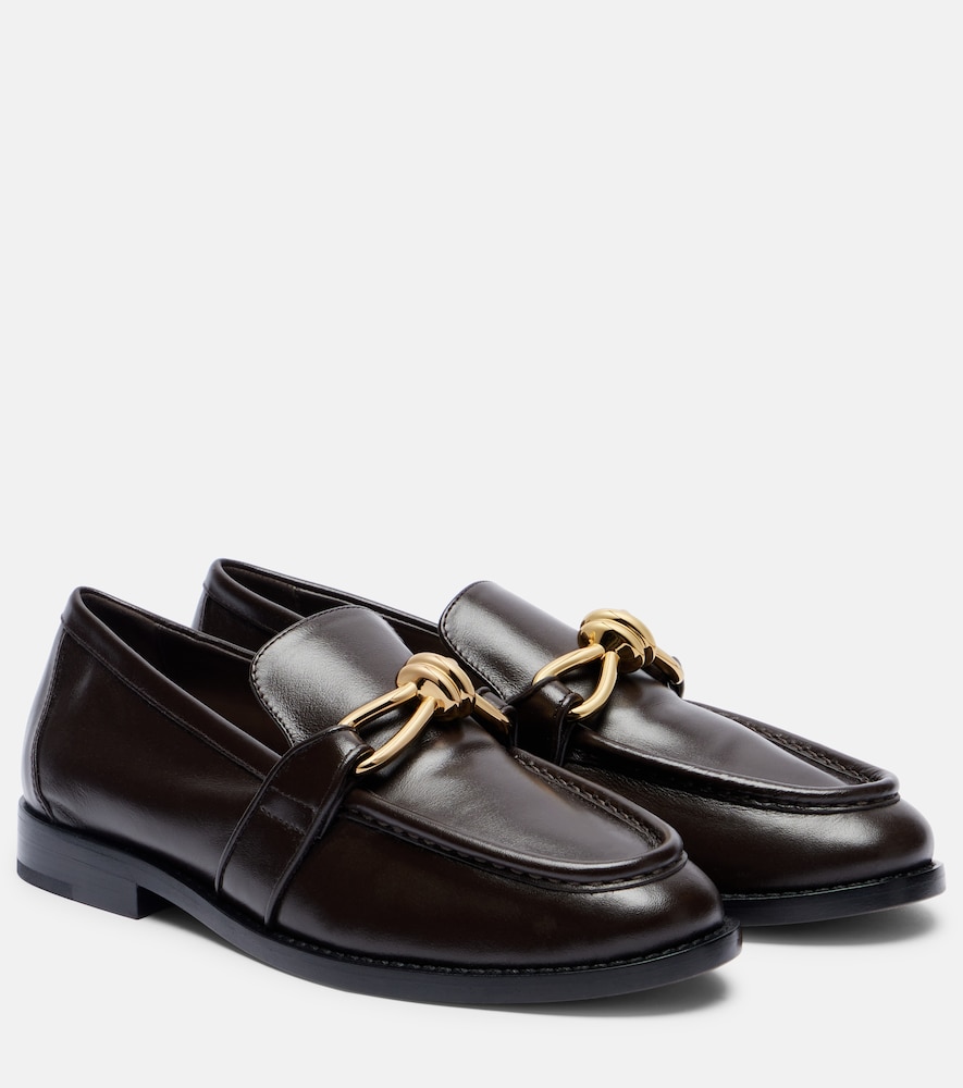 Bottega Veneta Astaire Knot leather loafers
