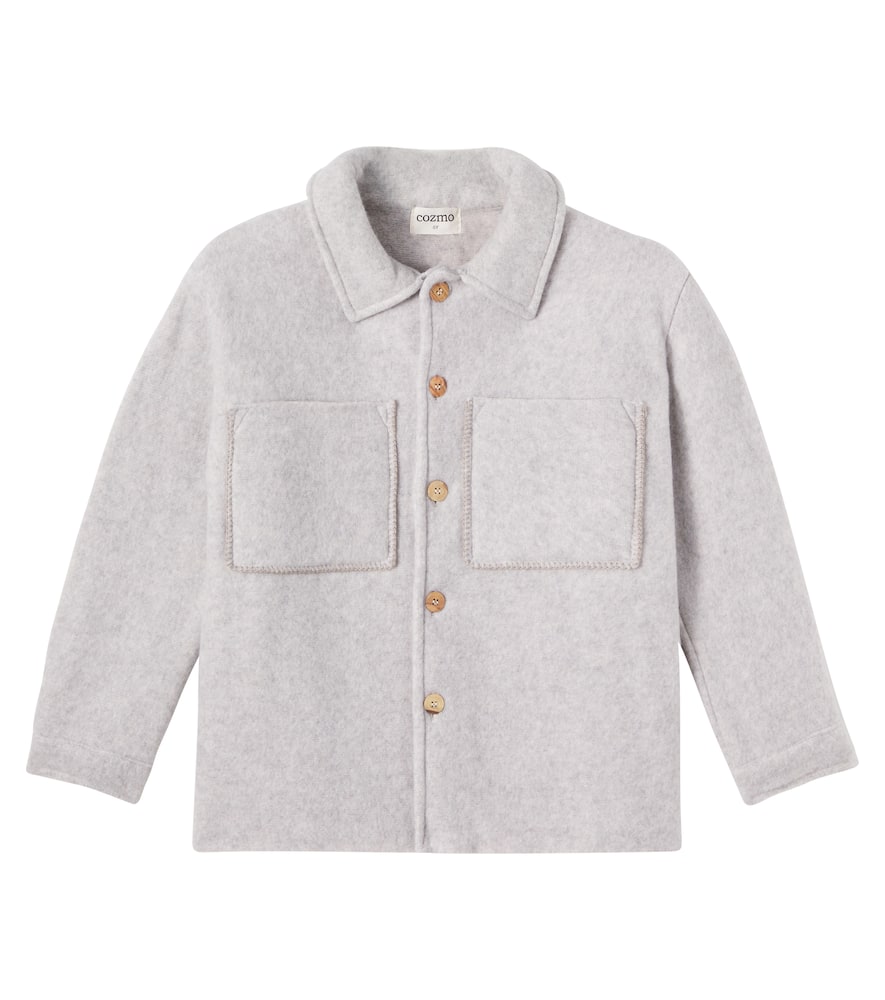 Cozmo Kids' Alghero Felt Jacket In Gray
