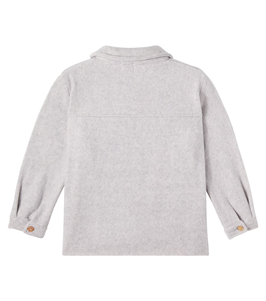 Cozmo Alghero Felt Jacket In Gray