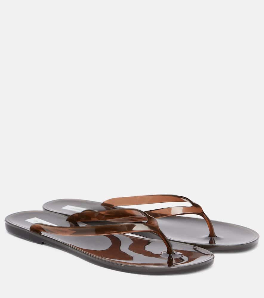 Christopher Esber Jo Flip Flops In Brown
