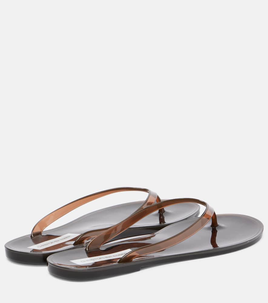 Christopher Esber Jo Flip Flops In Brown