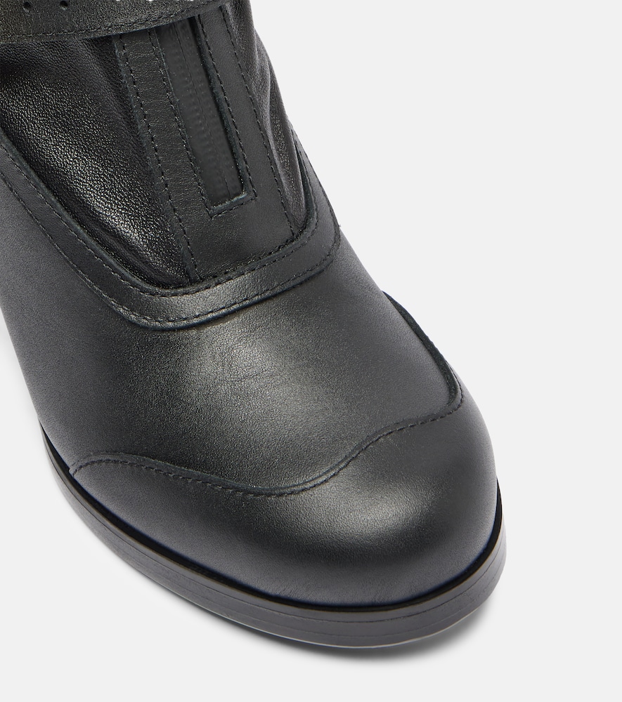  Sacai Sacai Aviator Leather Boots 