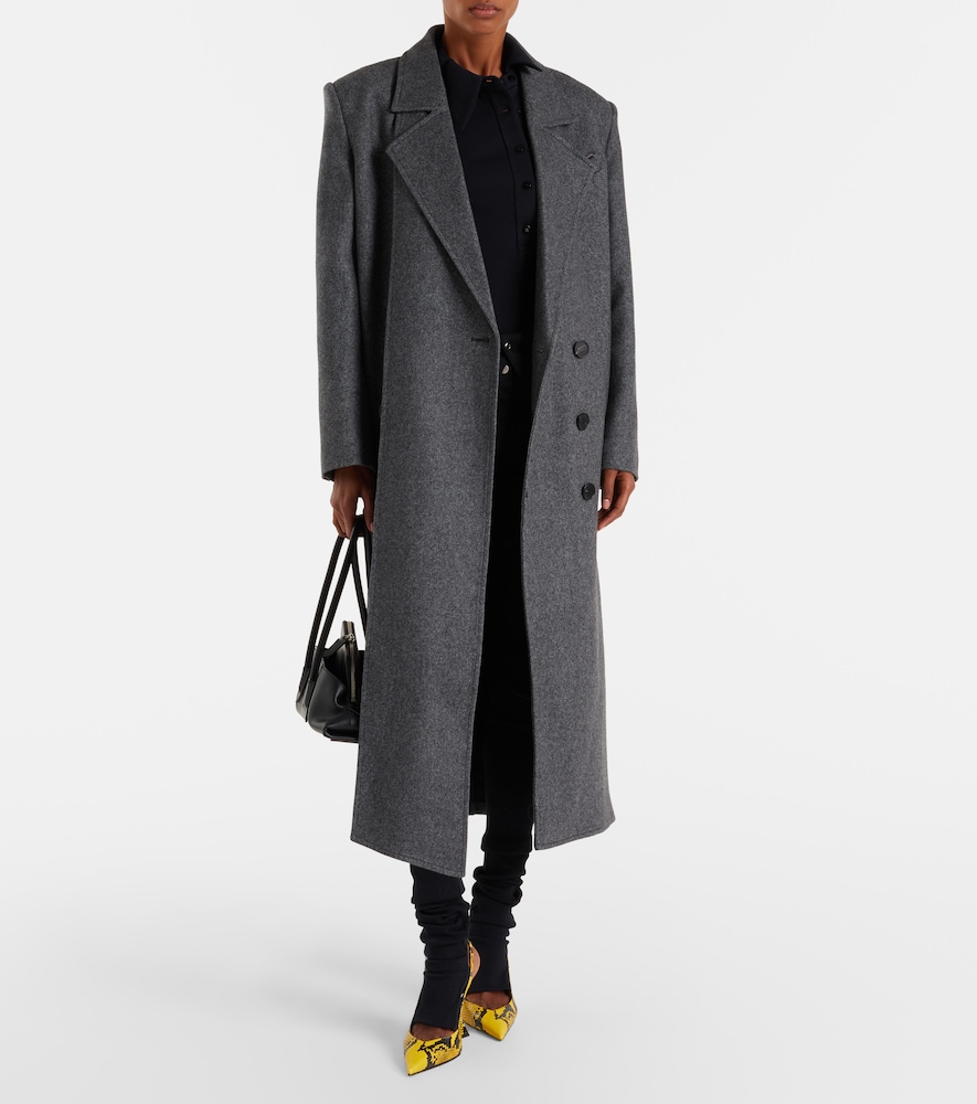 Wool-Blend Coat