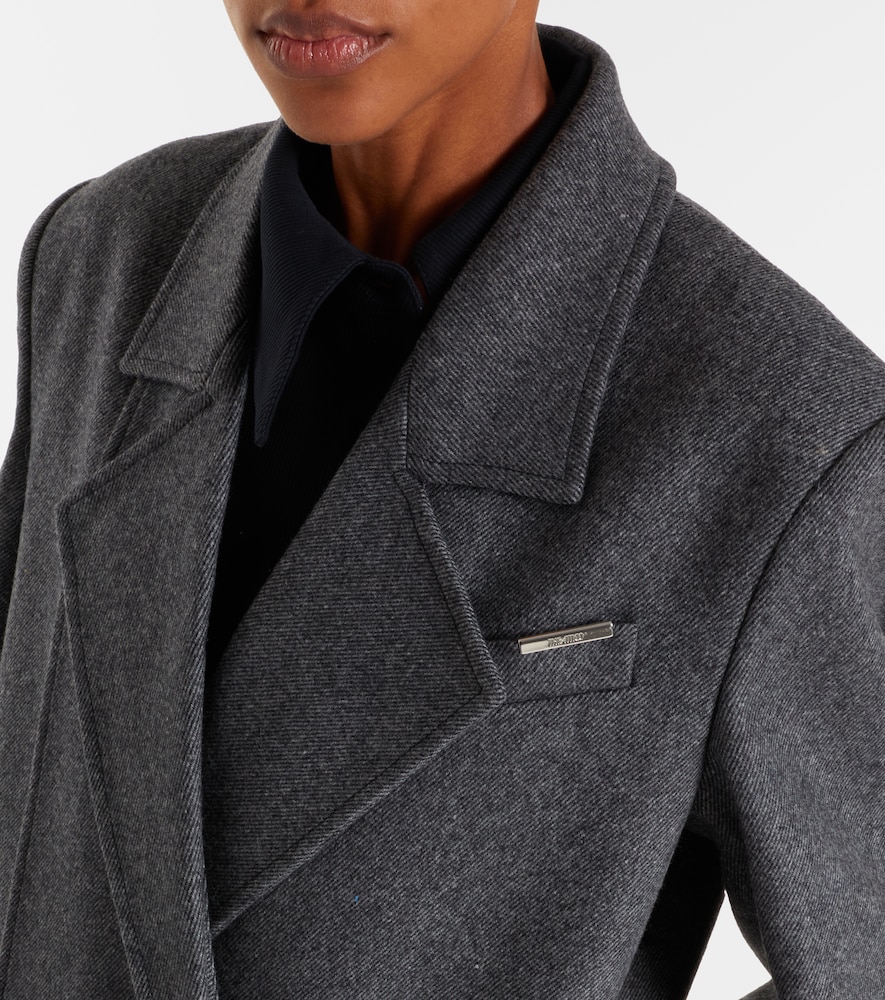Wool-Blend Coat