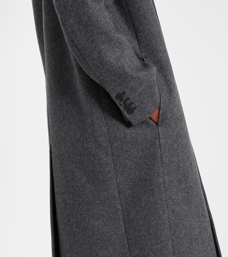 Wool-Blend Coat