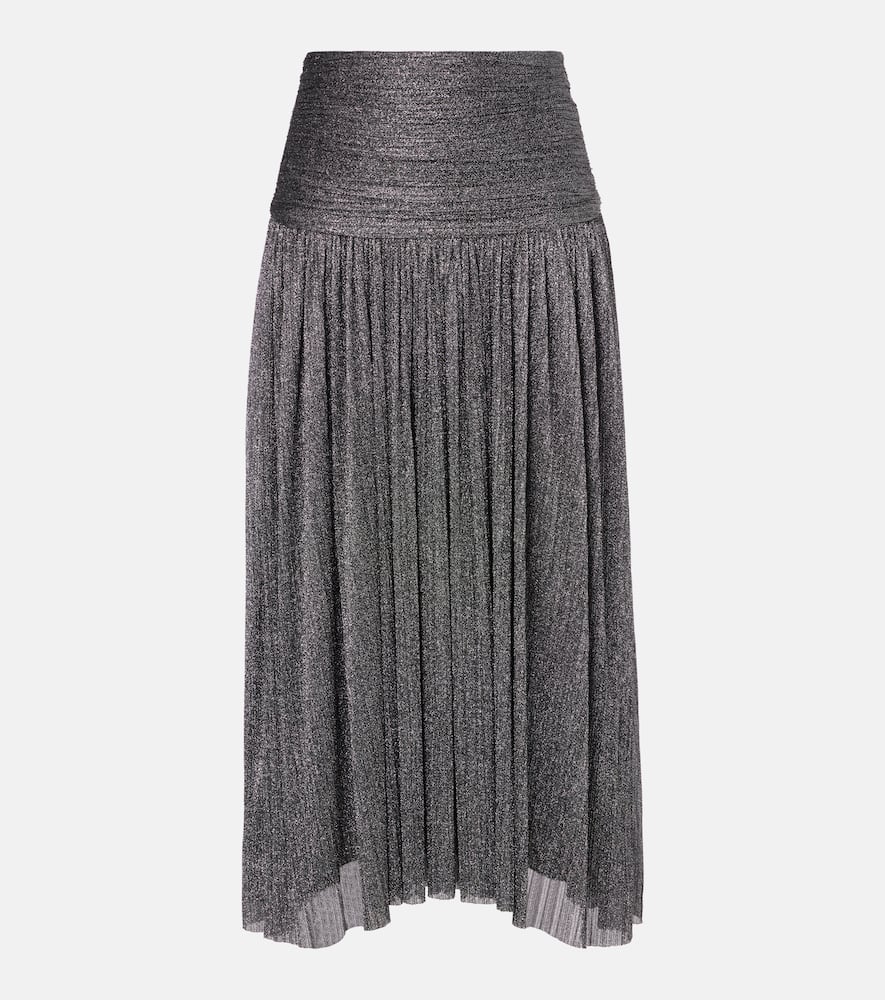 Isabel Marant Emiria Embellished Maxi Skirt In Multi