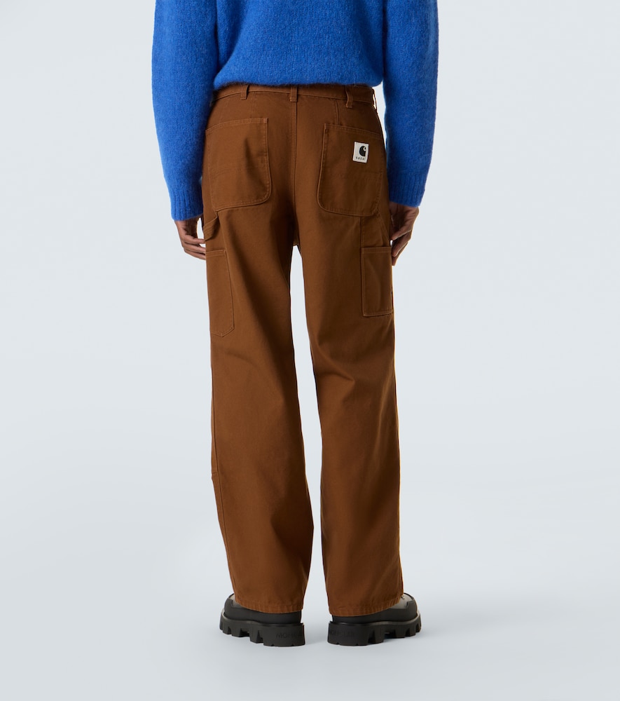  Sacai Sacai X carhatt Wip Cargohose Aus Baumwolle 