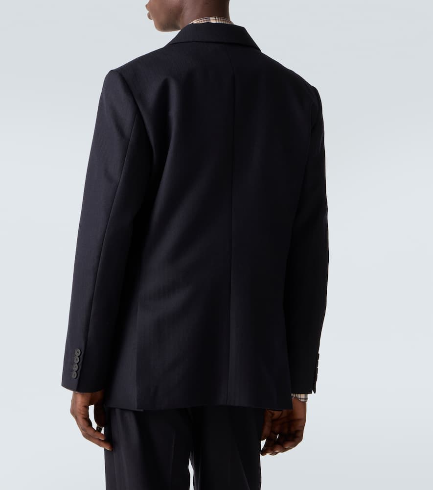Studio Nicholson X Aaron Levine Burlington Wool Blazer In Blue