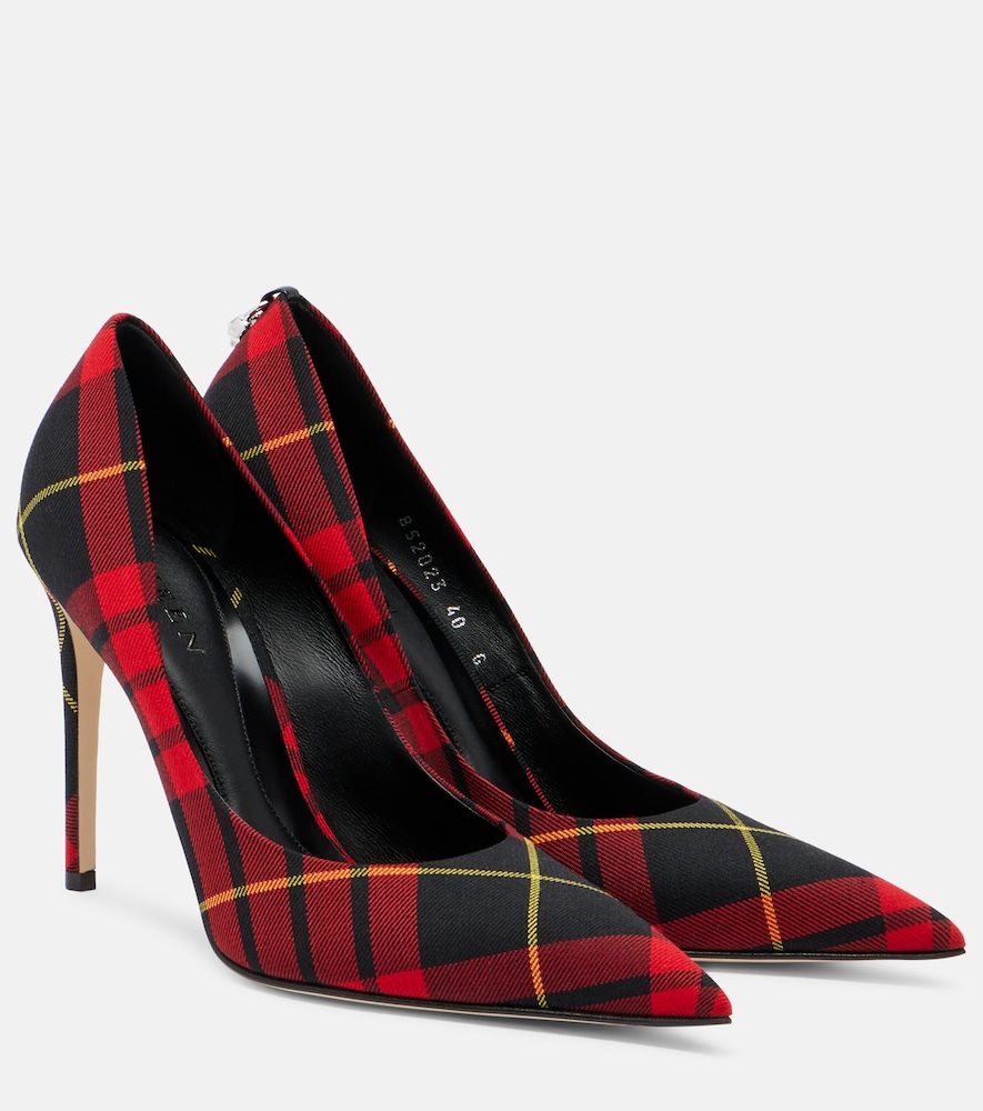 McQueen Skull MacQueen Tartan pumps