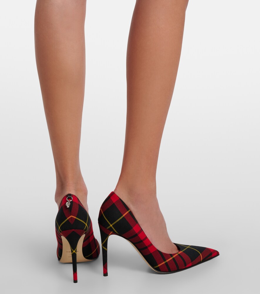 McQueen Skull MacQueen Tartan pumps