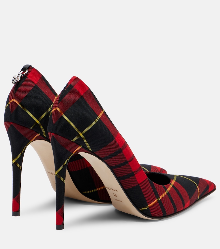  Mcqueen Mcqueen Skull Macqueen Tartan Pumps 