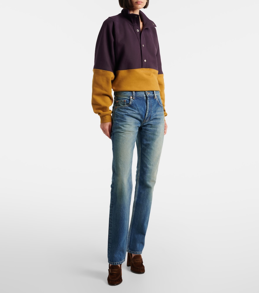 Faded Straight Jeans