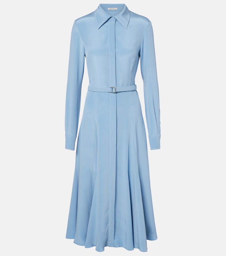 Emilia Wickstead Riko belted silk midi dress