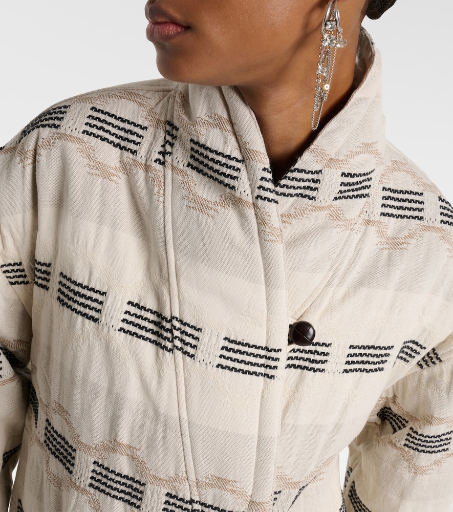 Qayla Cotton-Blend Jacket