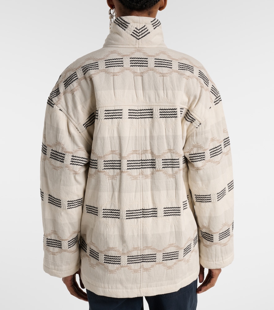  Marant Etoile Marant Etoile Wattierte Jacke Qayla Aus Jacquard 