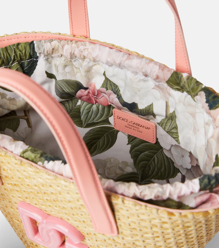  Dolce&gabbana Kids Dolce&gabbana Kids Coffa Dg Basket Bag 