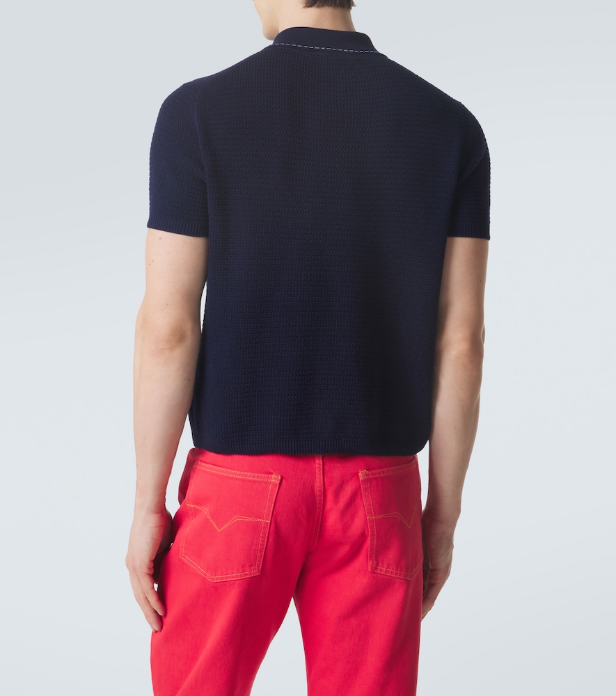 Versace Versace Cotton Polo Sweater 
