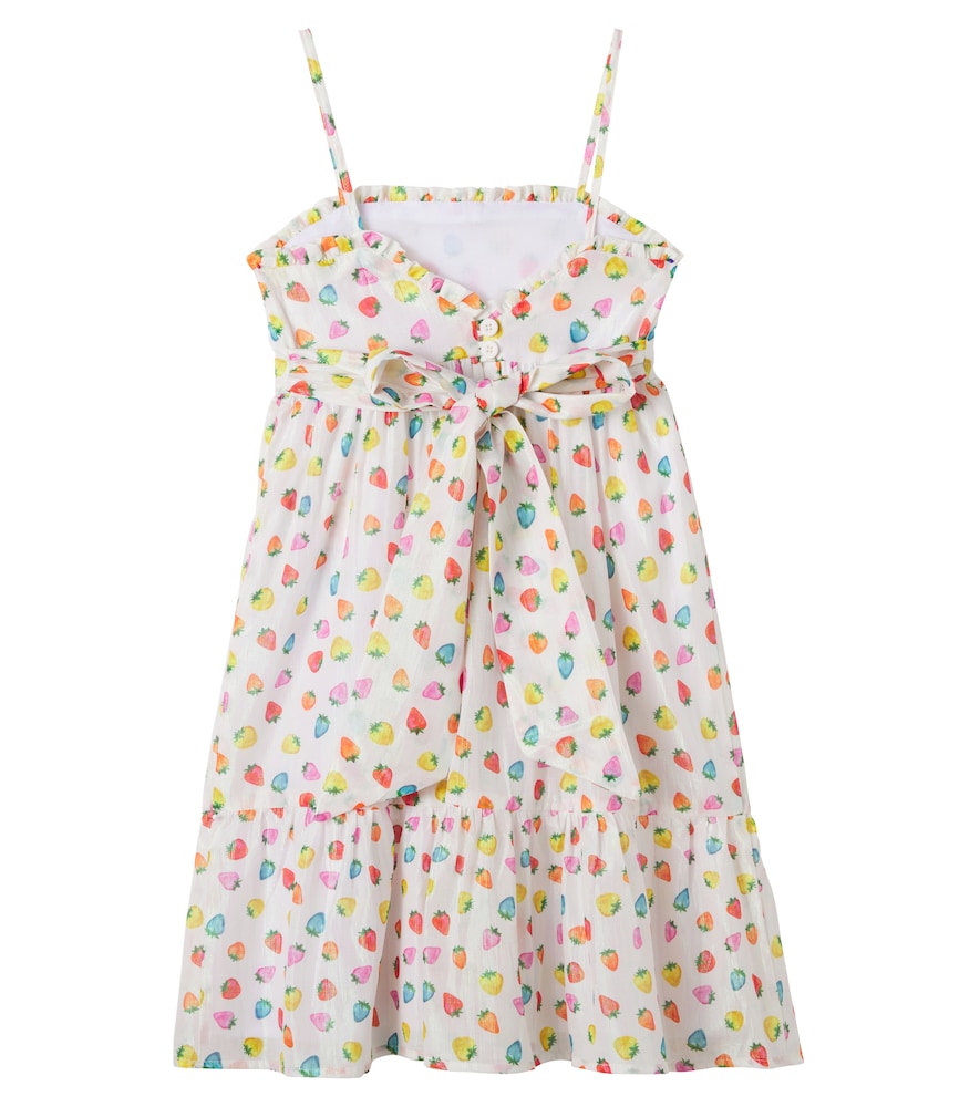  Fabula Fã¡bula Morango Doce Cotton-blend Dress 